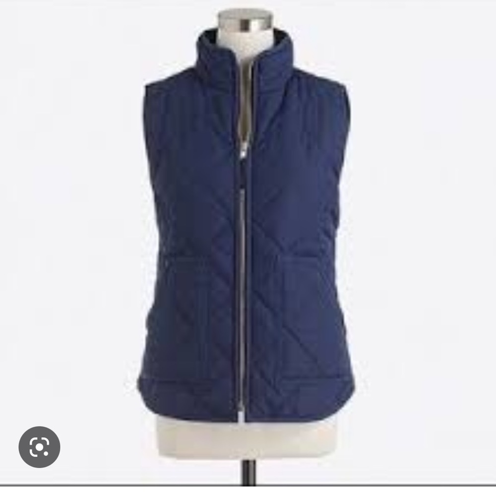 J Crew Factory Quilted Puffer Vest